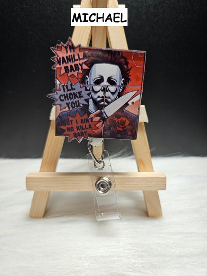 Scary Characters Badge