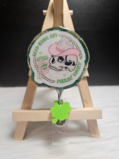 St.Patrick Feeling Lucky Badge