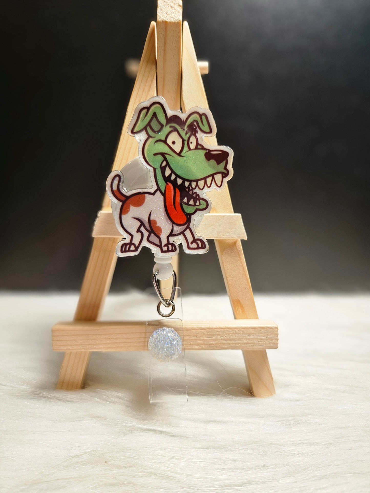 Mask Dog Character Badge Reel