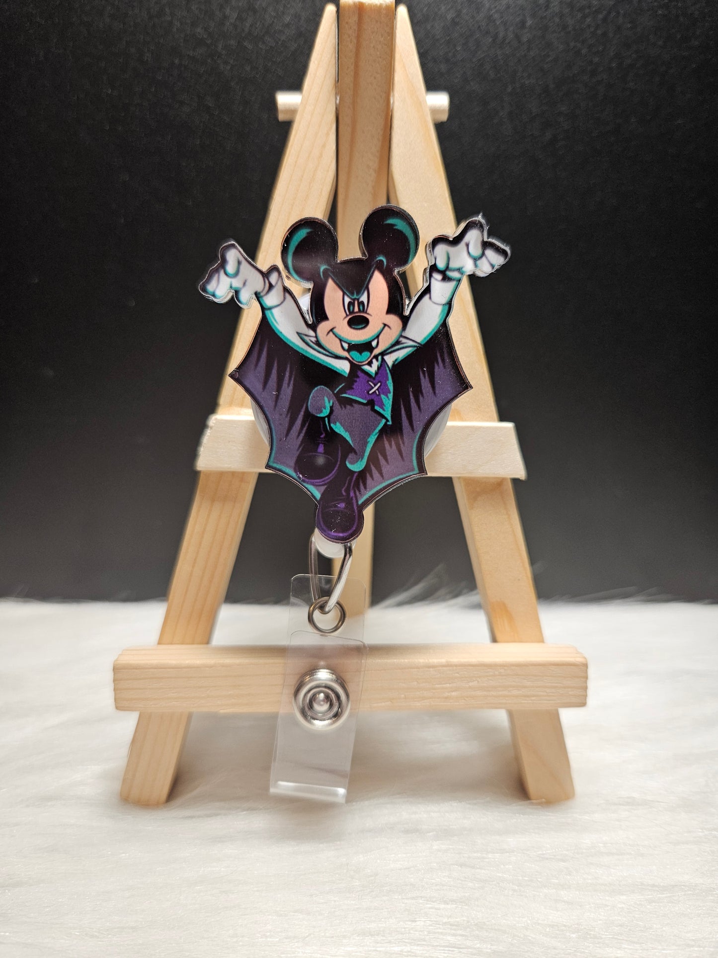 Dracula Mickey Badge