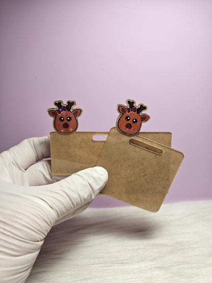 Badge Buddy Christmas Reindeer