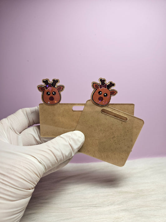 Badge Buddy Christmas Reindeer