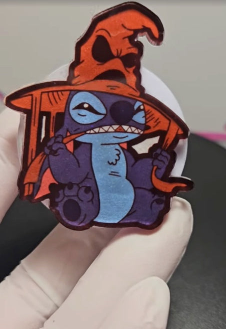 Phone Grip-Wizard Character