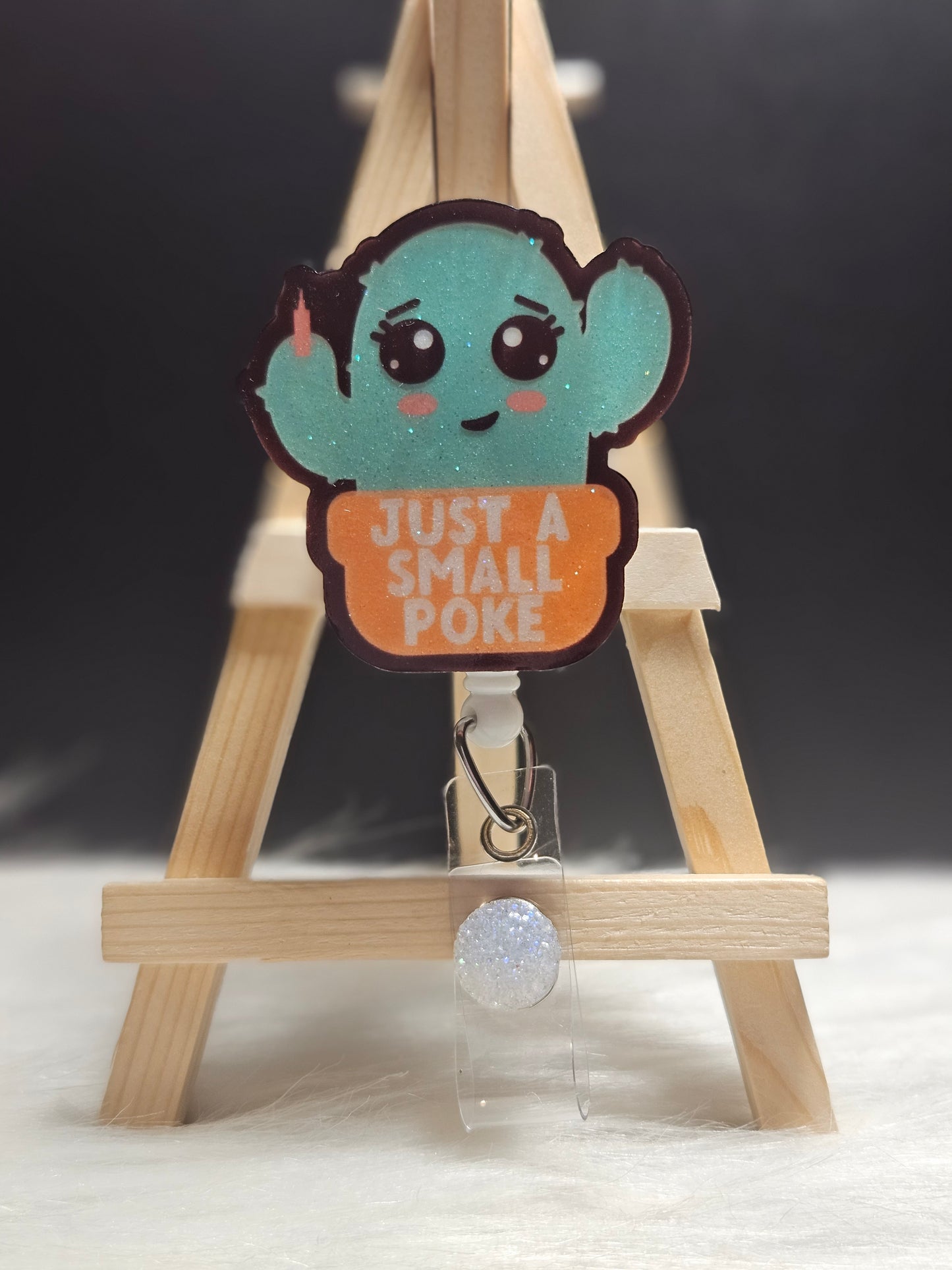 Just A Small Poke Badge