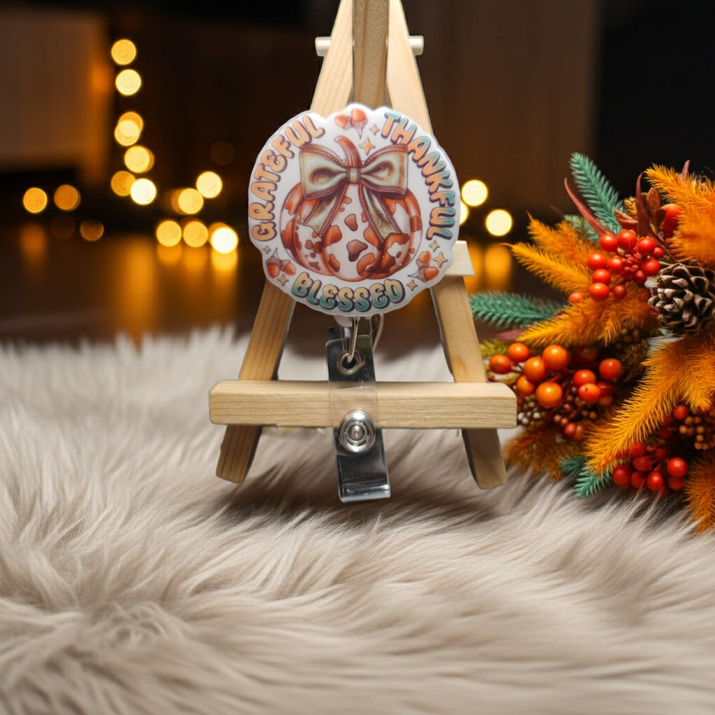 Grateful, Thankful, Blessed