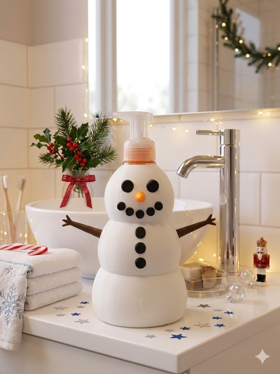BBW Snowman Soap Holder