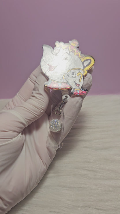 Enchanted Teapot Badge