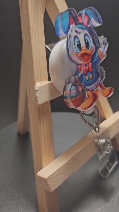Easter Daffy Badge