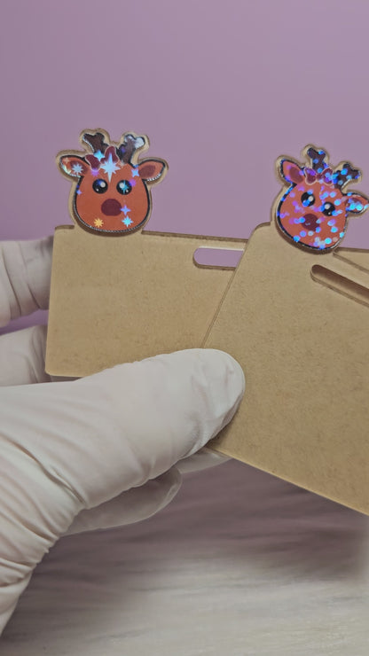 Badge Buddy Christmas Reindeer