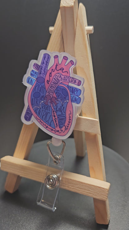 Anatomy Heart Badge