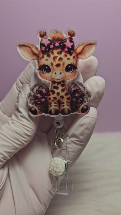 Starry Giraffe Badge