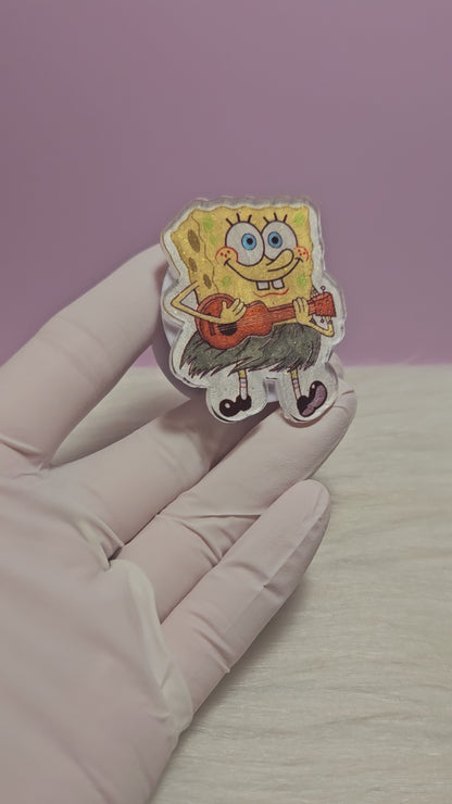 Phone Grip-SB Luau Character