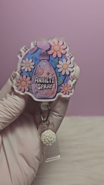 Anxiety Spray Badge