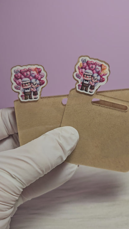 Badge Buddy Cute Valentine Couple