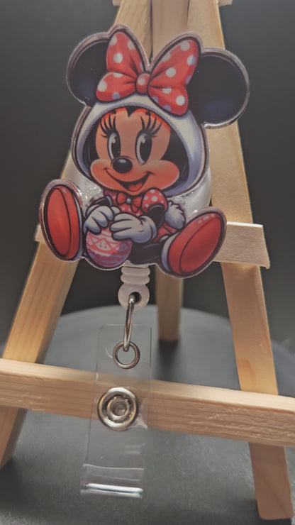 Baby Minnie Easter Badge