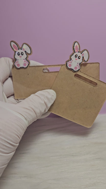 Badge Buddy Cute Rabbit
