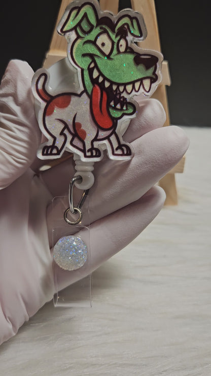 Mask Dog Character Badge Reel