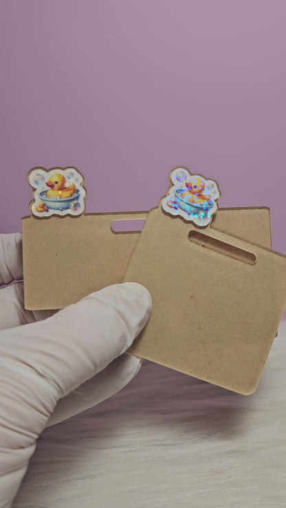 Badge Buddy Bubble Bath Duck