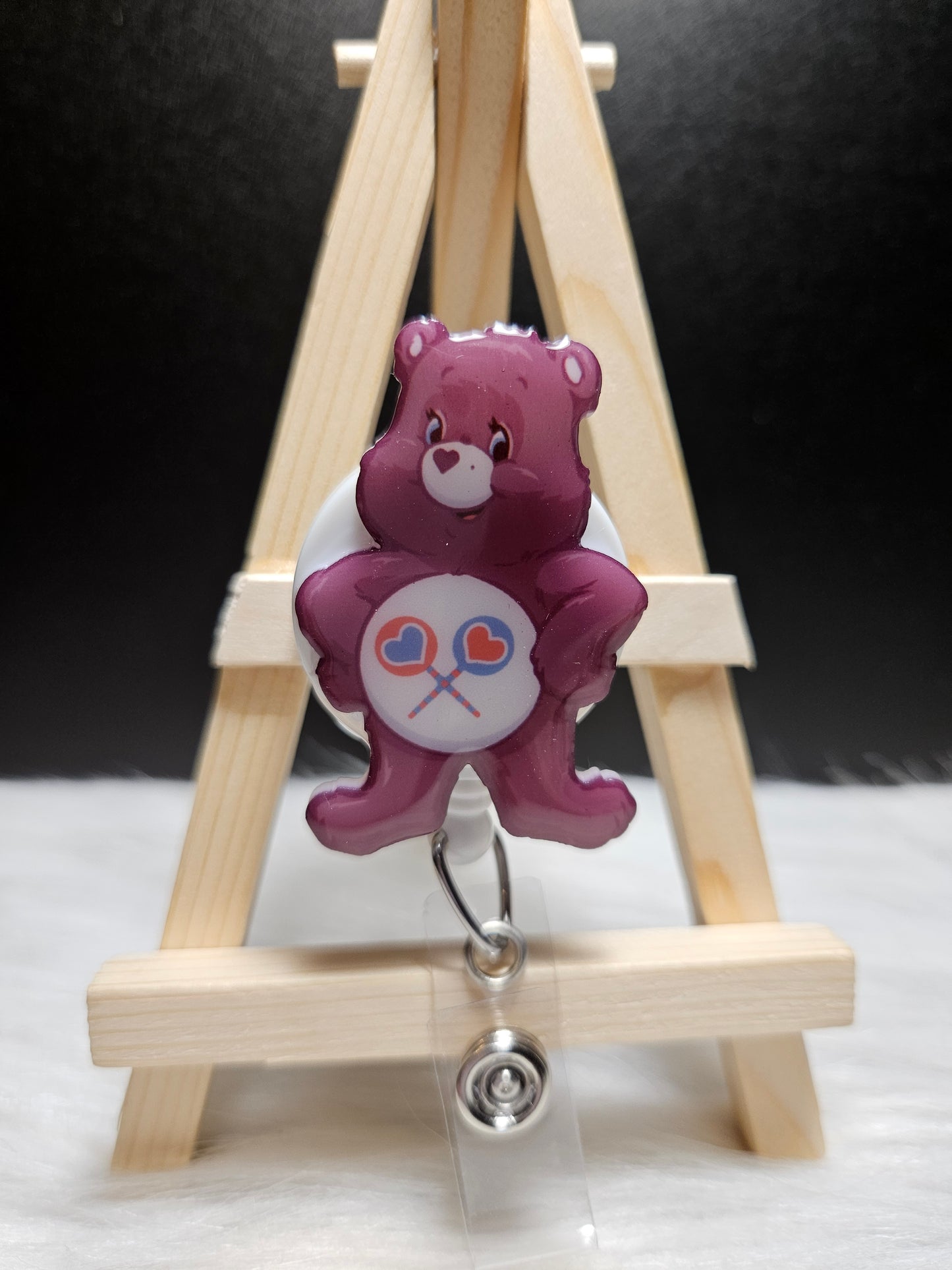 Care Bears Badge Reel - Retractable ID Holder for Nurses & Medical Staff