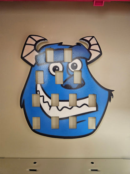 Blue Monster Locker Storage Board