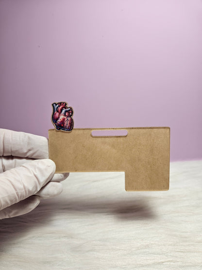 Badge Buddy Anatomical Heart