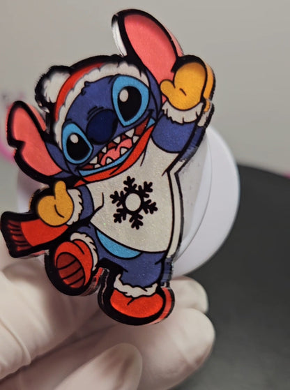 Phone Grip-Christmas Alien Character