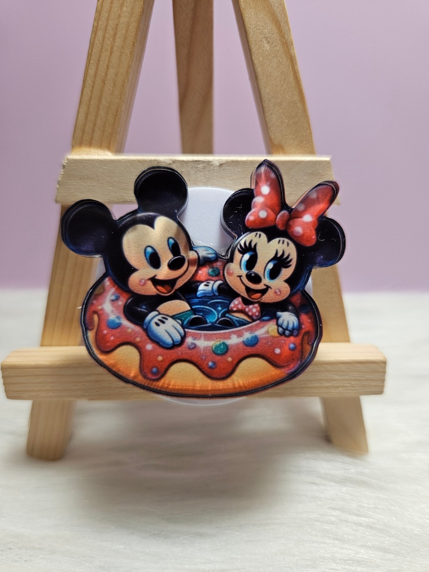 Phone Grip-Baby Mickey And Minnie