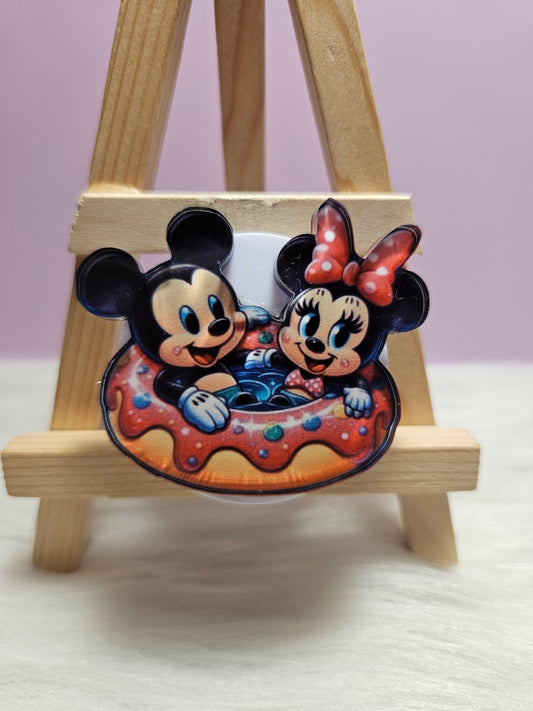 Phone Grip-Baby Mickey And Minnie