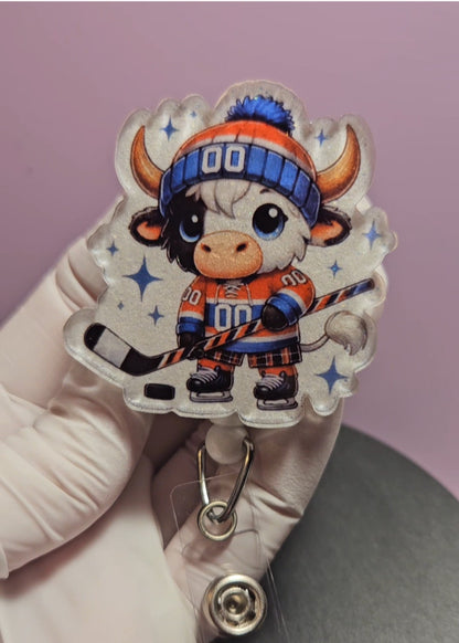 Hockey Badge Reel