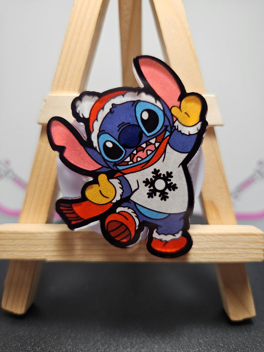 Phone Grip-Christmas Alien Character