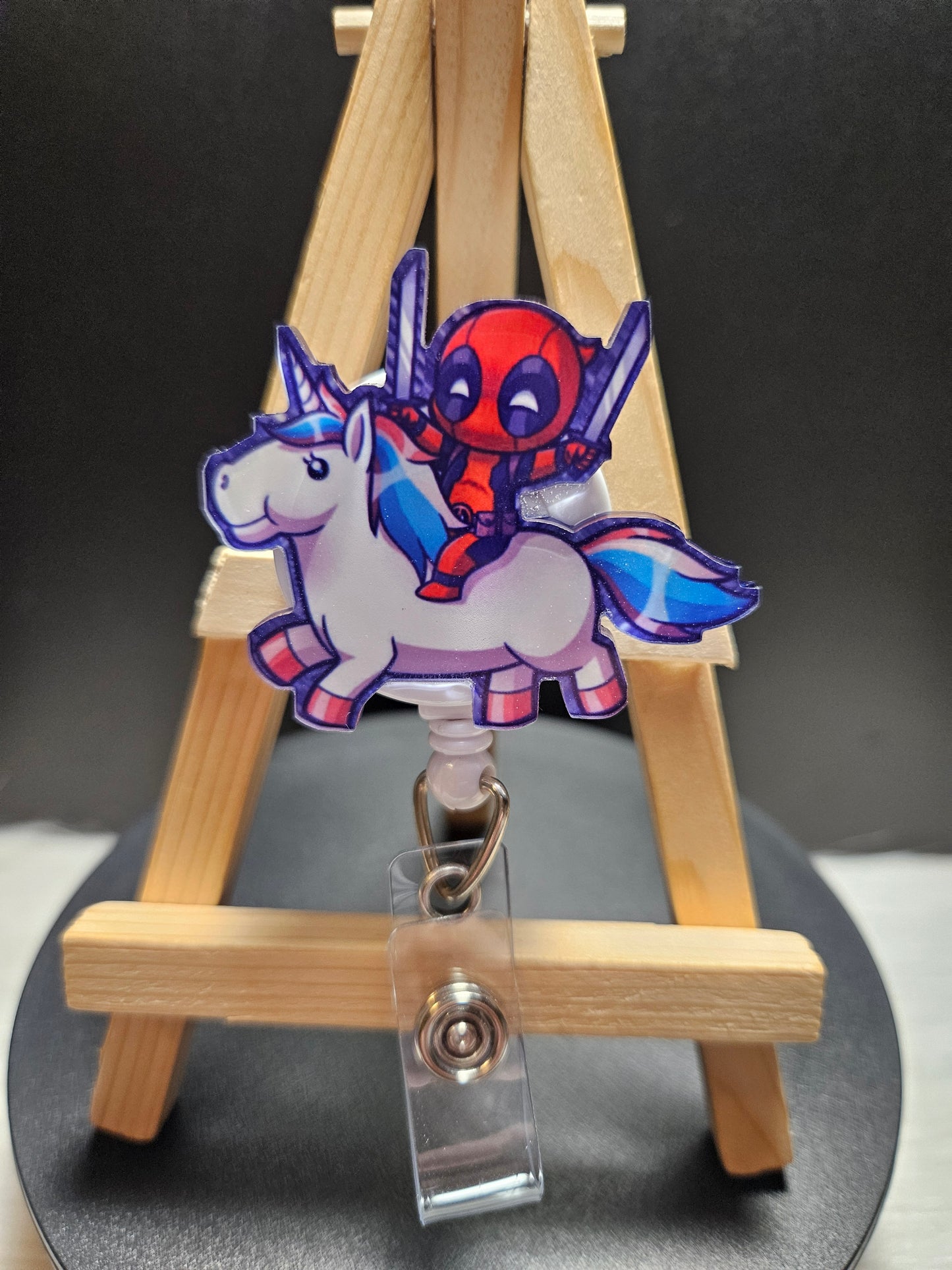 Unicorn Deadpool Badge
