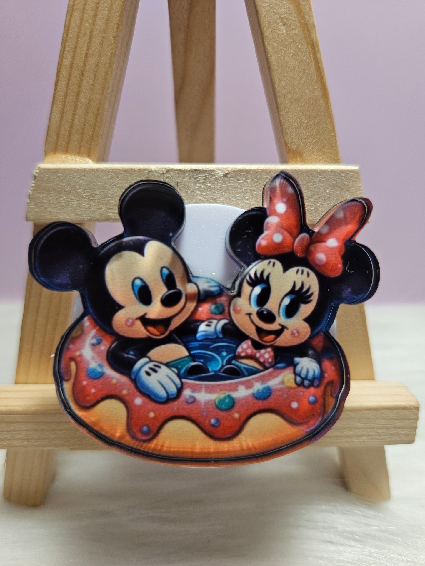 Phone Grip-Baby Mickey And Minnie