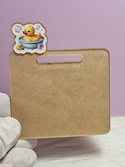 Badge Buddy Bubble Bath Duck