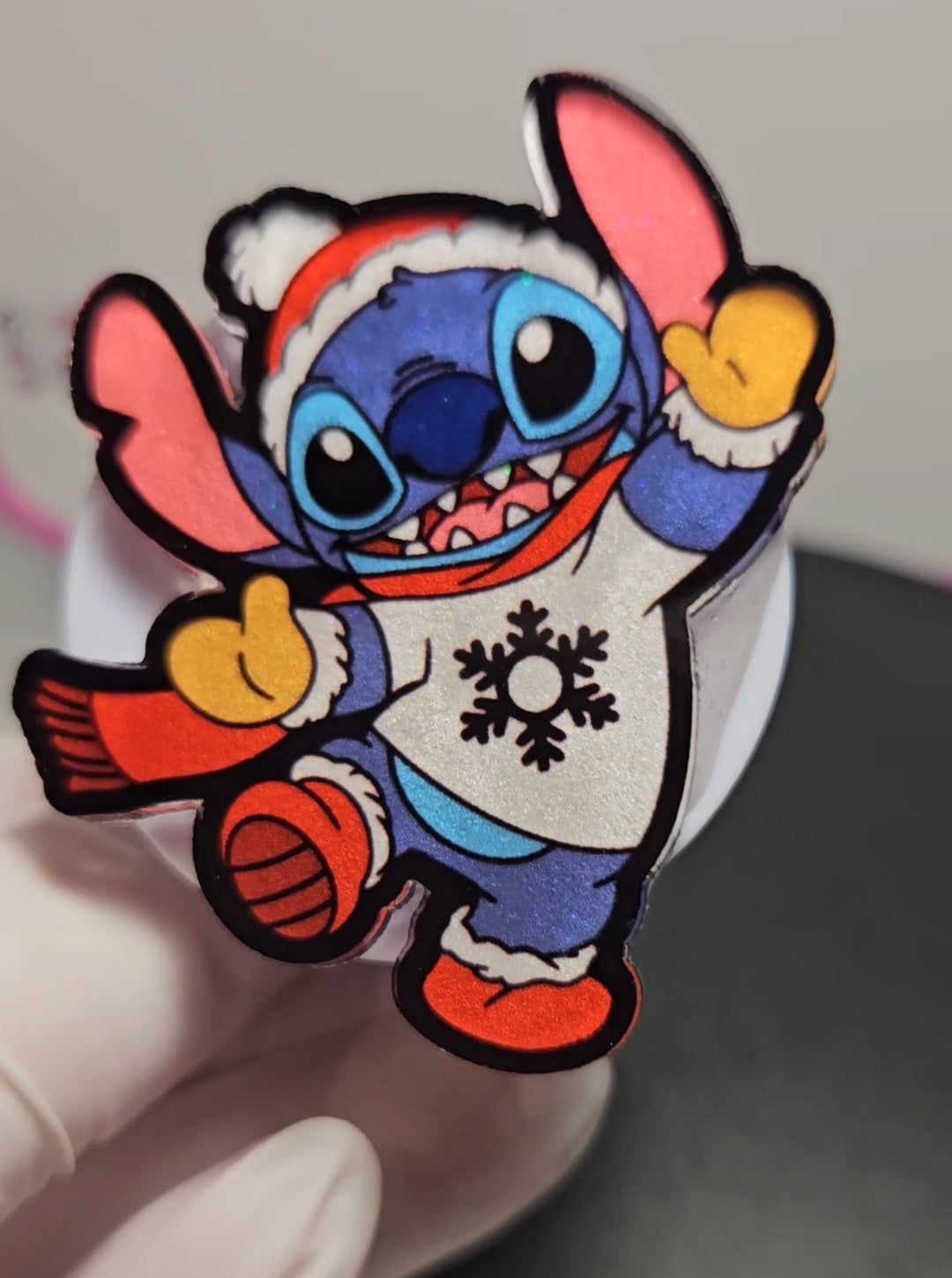 Phone Grip-Christmas Alien Character