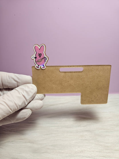 Badge Buddy Bougie Bunny