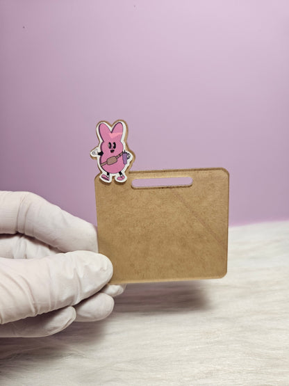 Badge Buddy Bougie Bunny