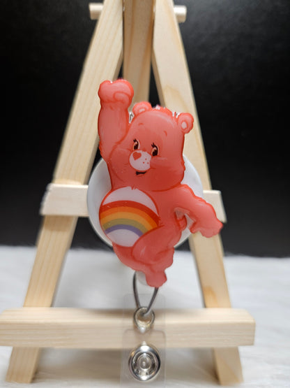 Care Bears Badge Reel - Retractable ID Holder for Nurses & Medical Staff