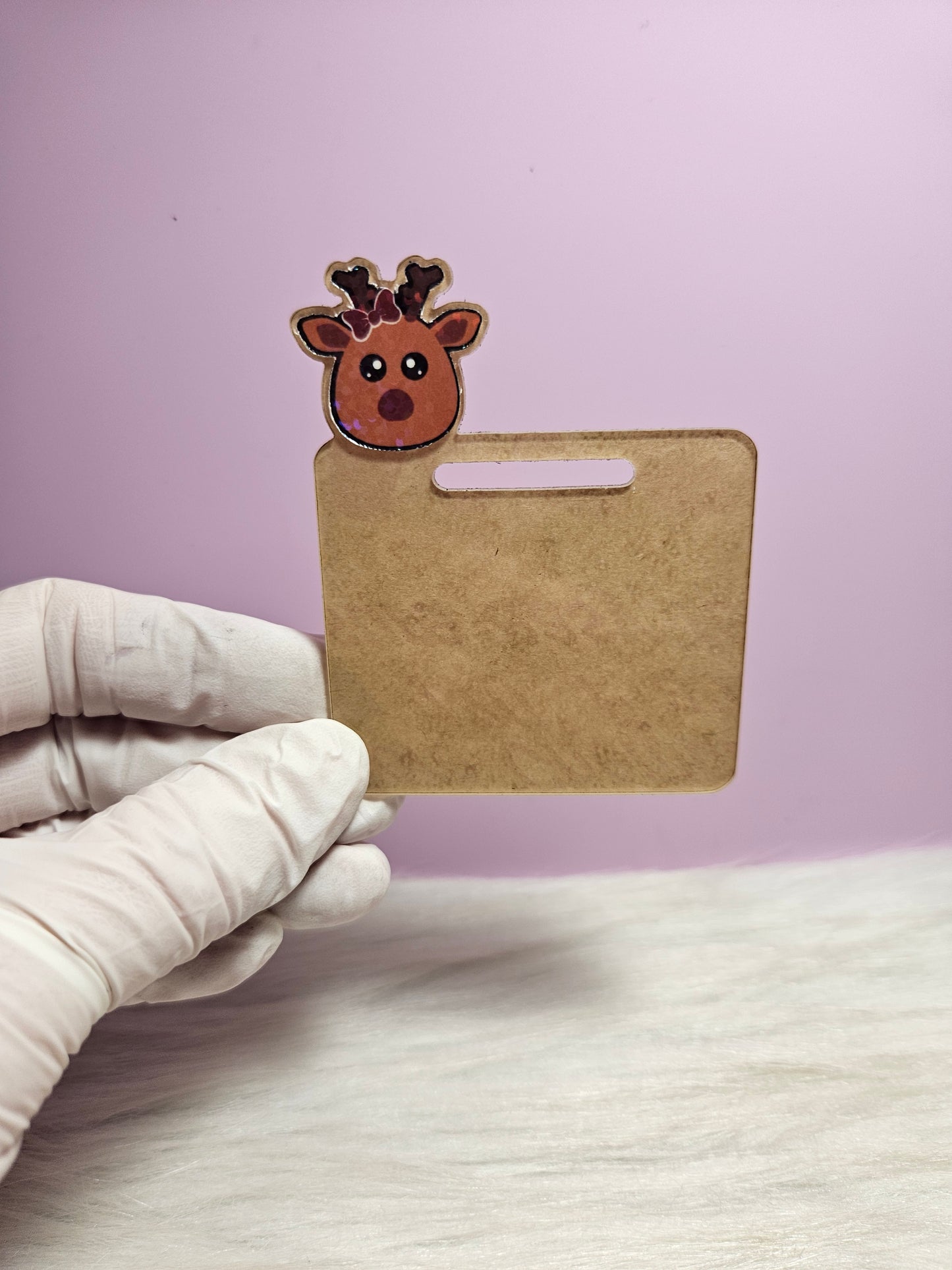 Badge Buddy Christmas Reindeer